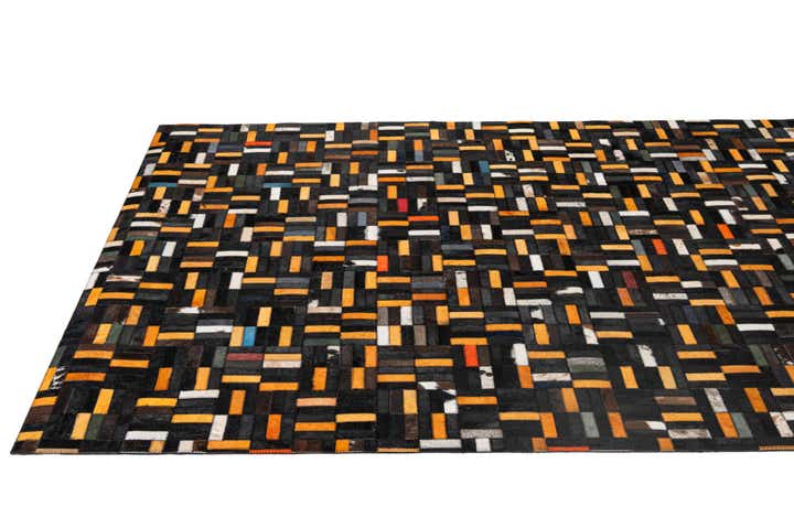 5' 2 x 8' Cowhide - Patchwork Rug