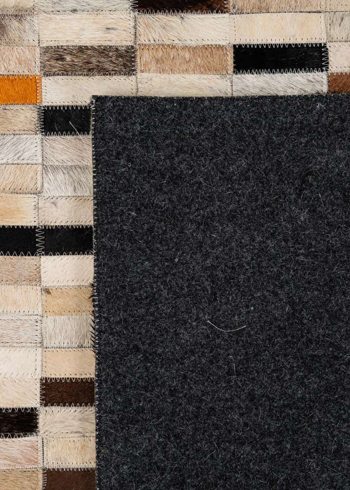 4' 11 x 7' 11 Cowhide - Patchwork Rug