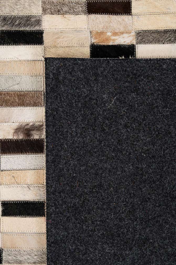 5' 1 x 8' Cowhide - Patchwork Rug