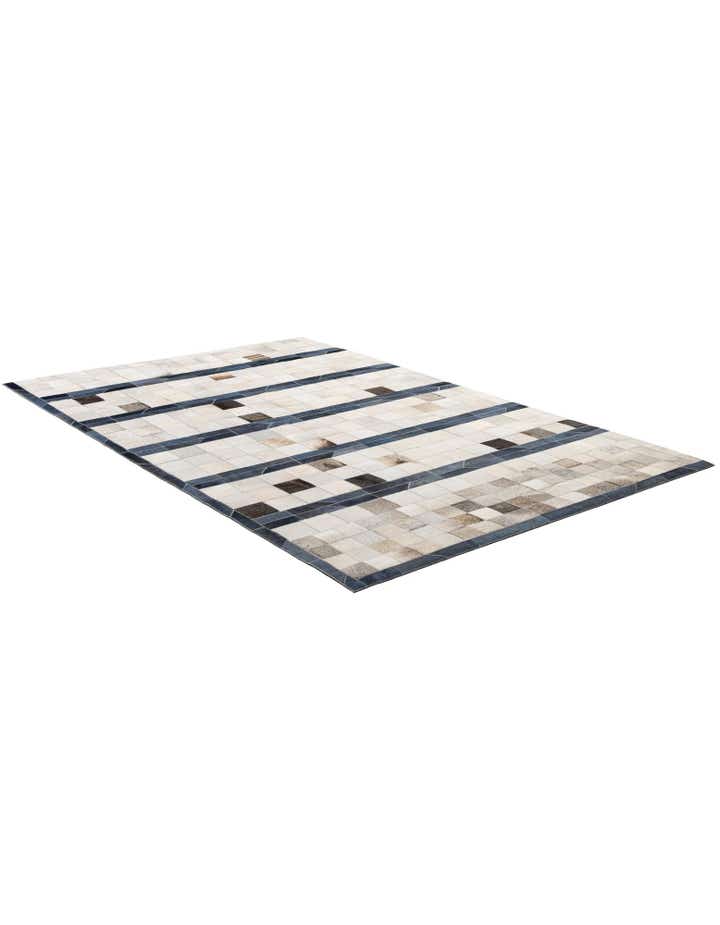 5' 1 x 7' 11 Cowhide - Patchwork Rug