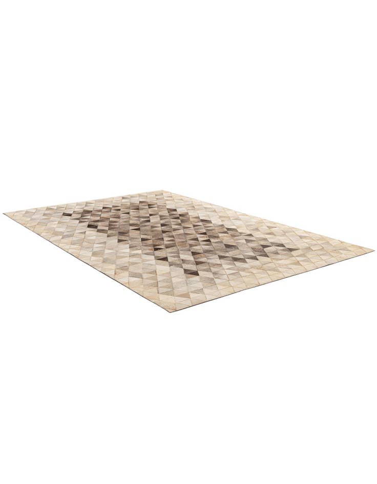 Detail image of 5' 1 x 7' 11 Cowhide - Patchwork Rug