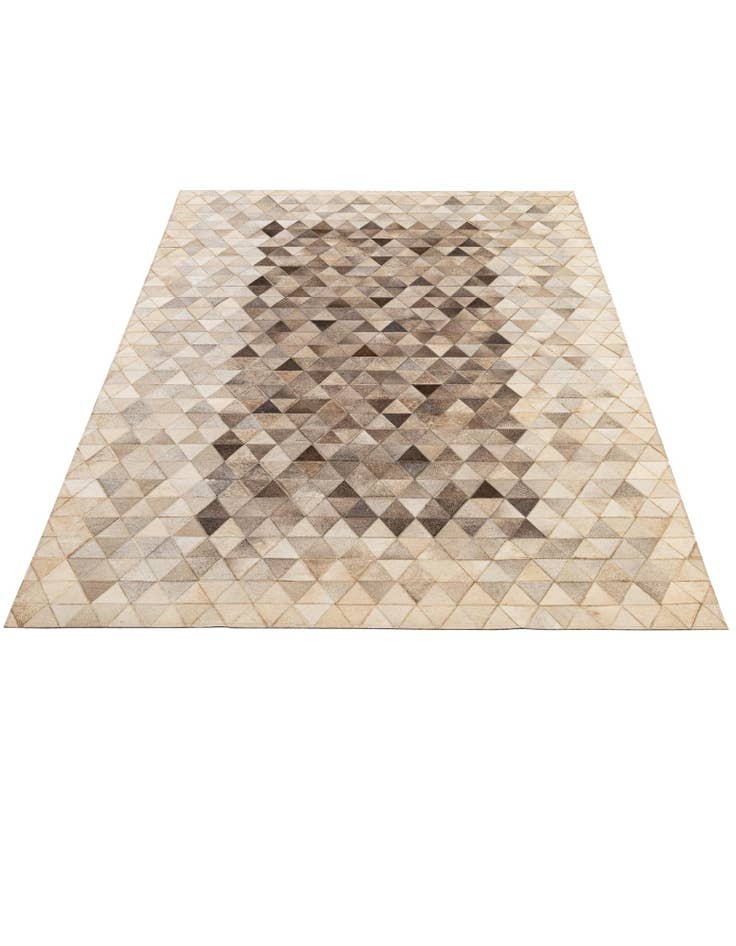 Detail image of 5' 1 x 7' 11 Cowhide - Patchwork Rug