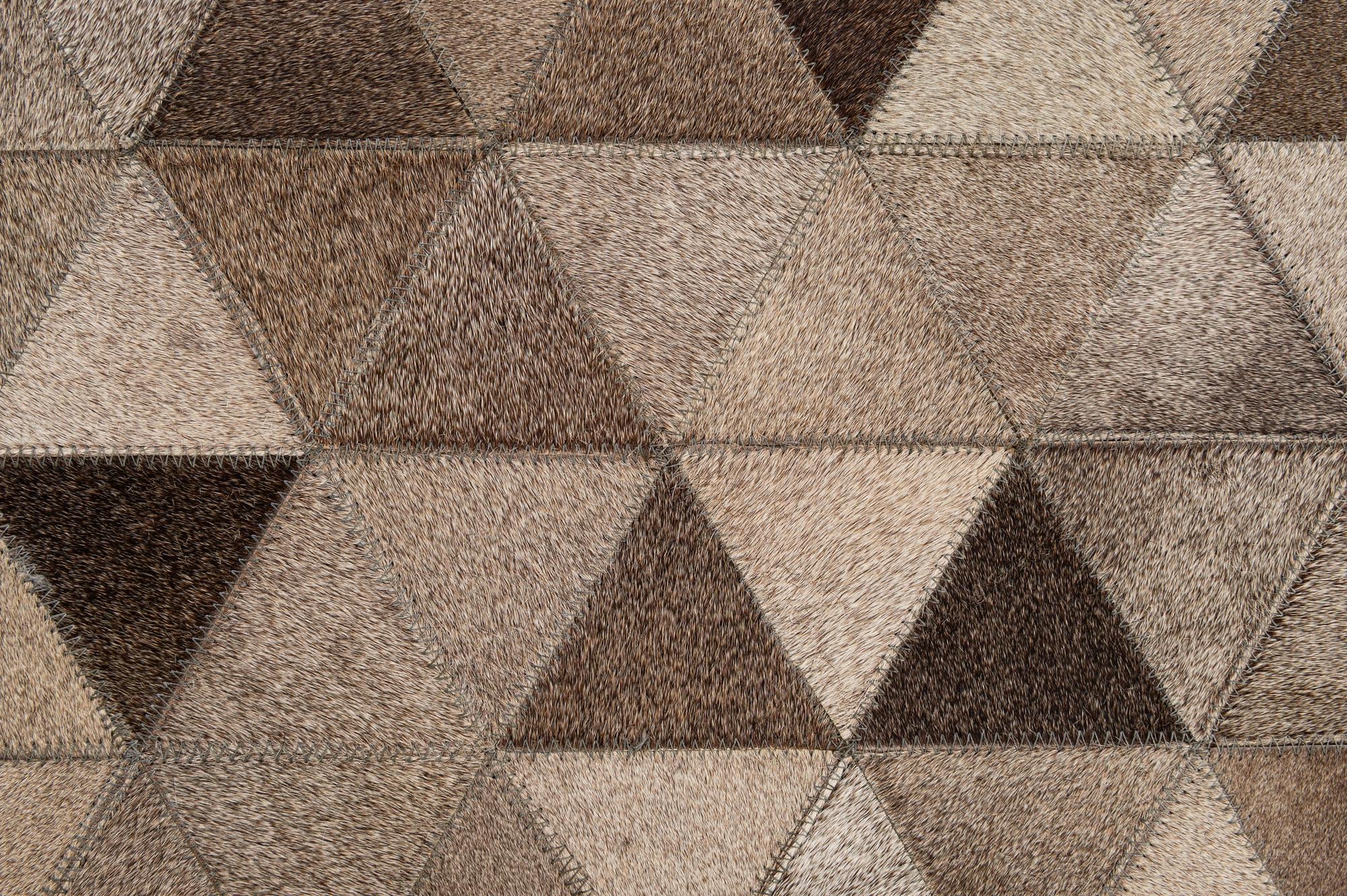 5' 1 x 7' 11 Cowhide - Patchwork Rug