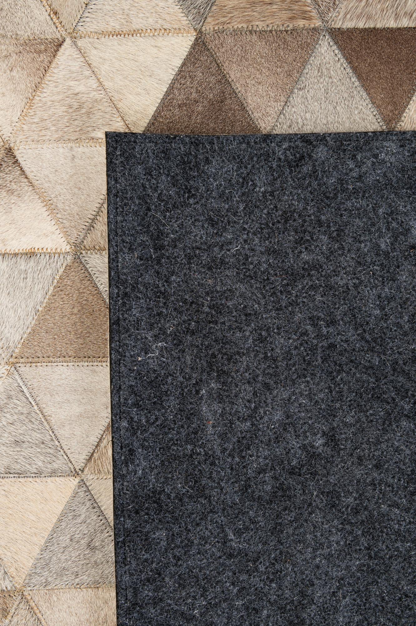 5' 1 x 7' 11 Cowhide - Patchwork Rug