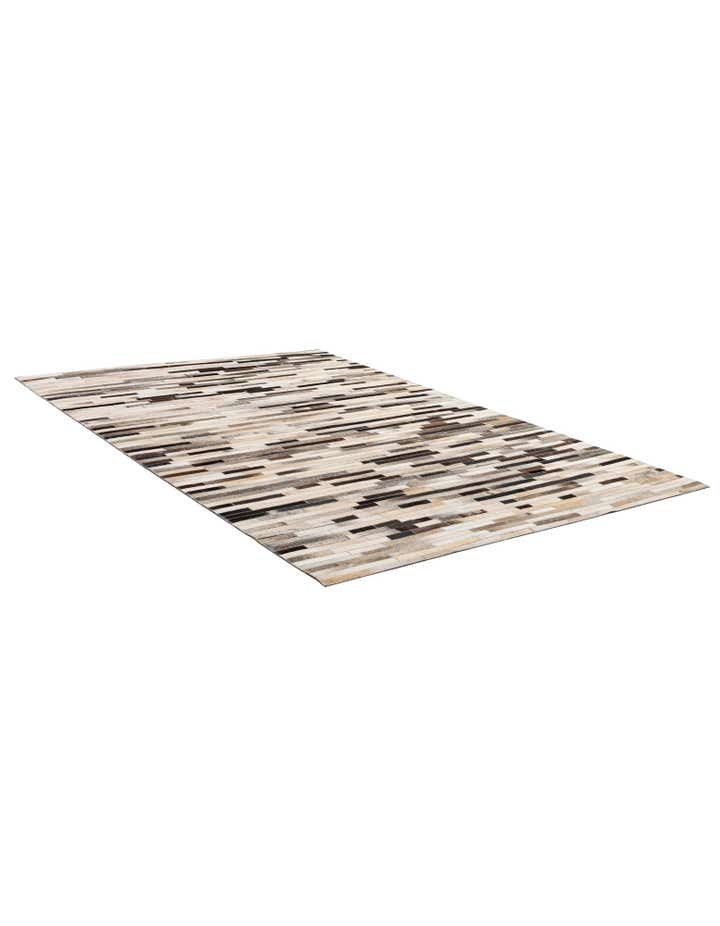 5' 3 x 8' Cowhide - Patchwork Rug