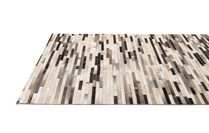 5' 3 x 8' Cowhide - Patchwork Rug