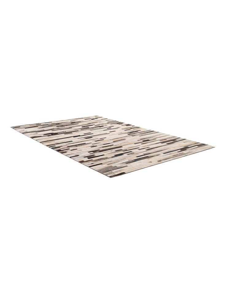 Detail image of 5' 1 x 7' 11 Cowhide - Patchwork Rug