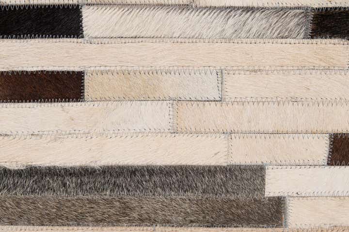 5' 1 x 7' 11 Cowhide - Patchwork Rug