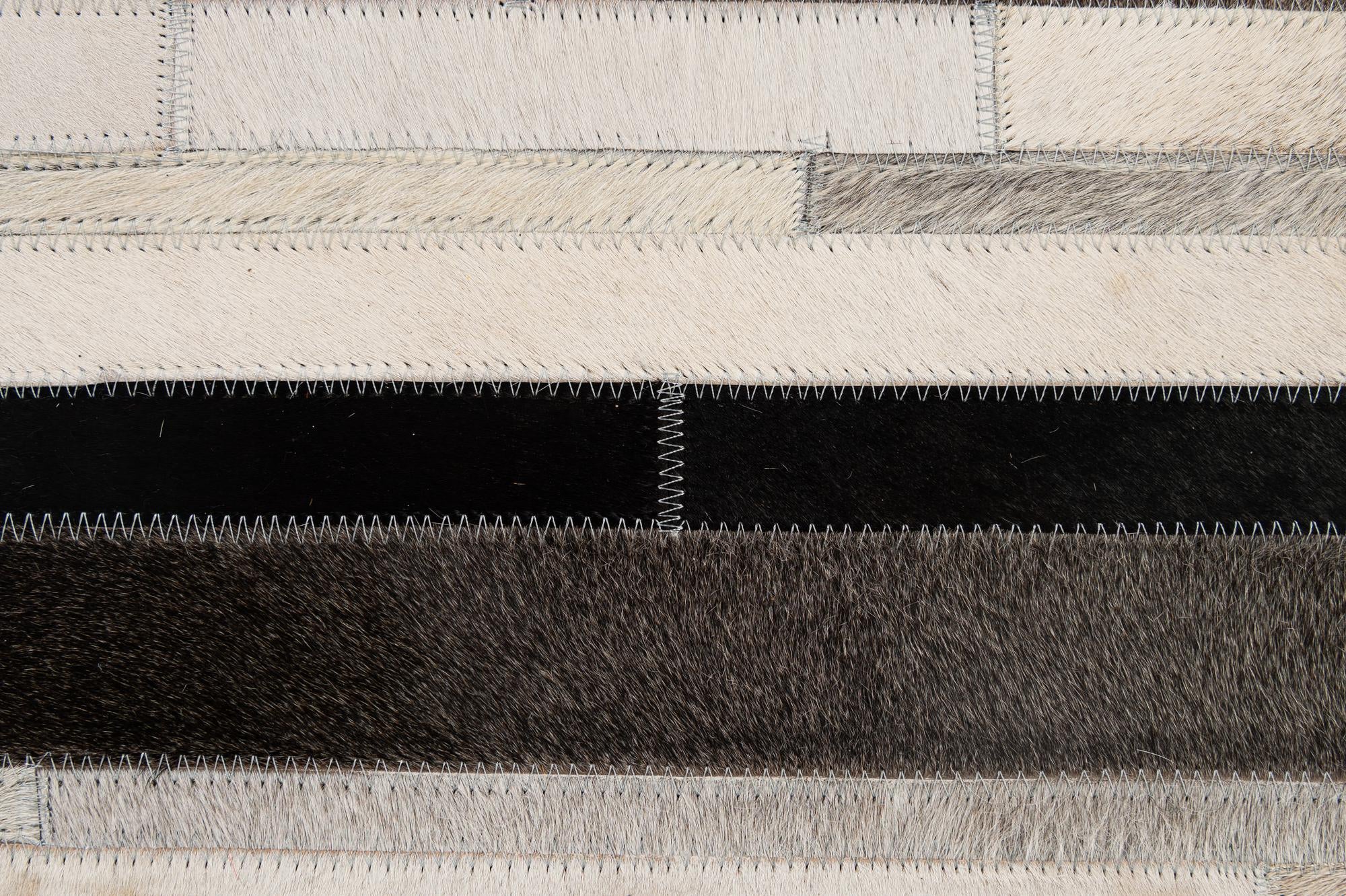 5' x 8' Cowhide - Patchwork Rug
