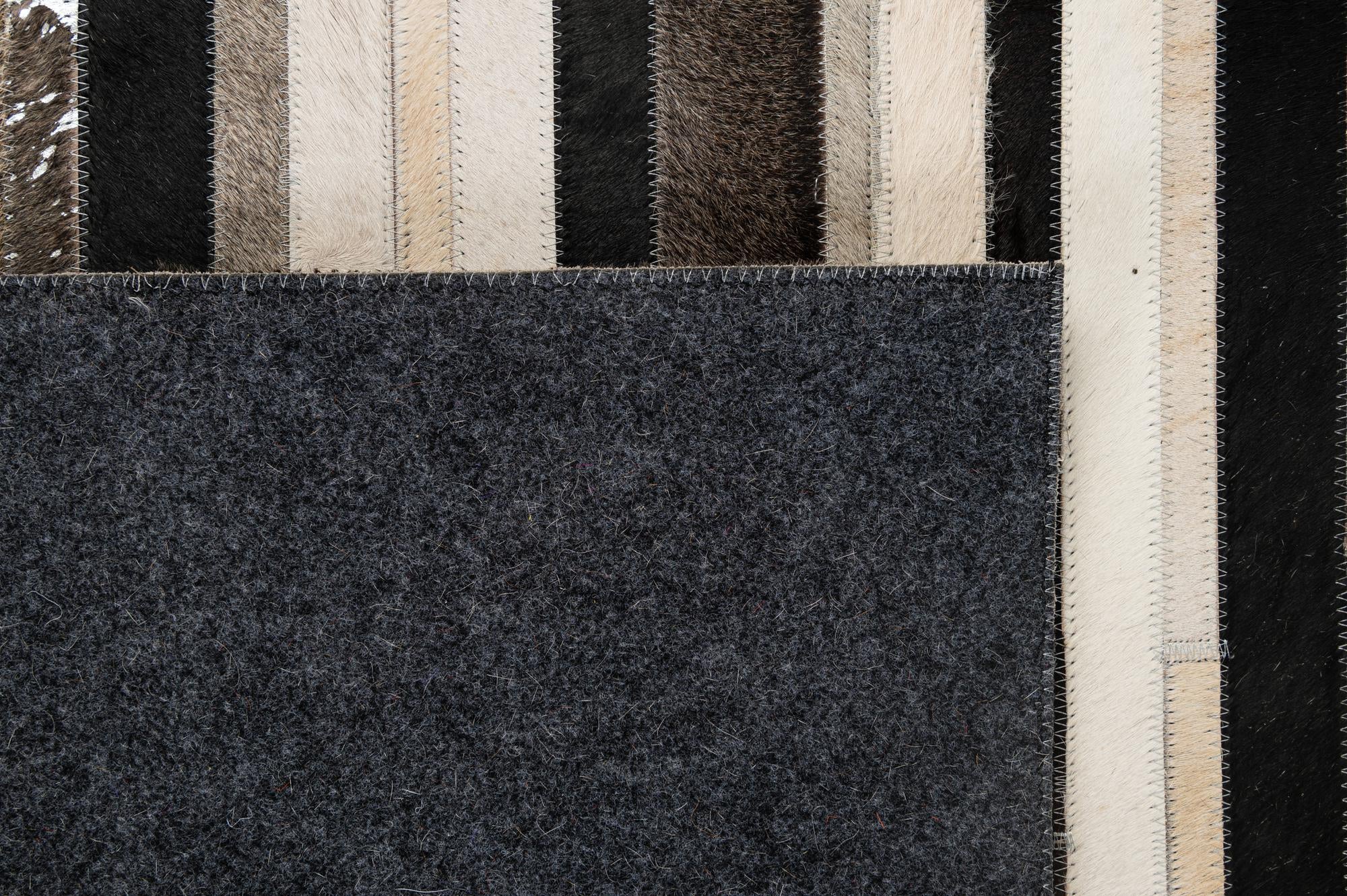 5' x 8' Cowhide - Patchwork Rug