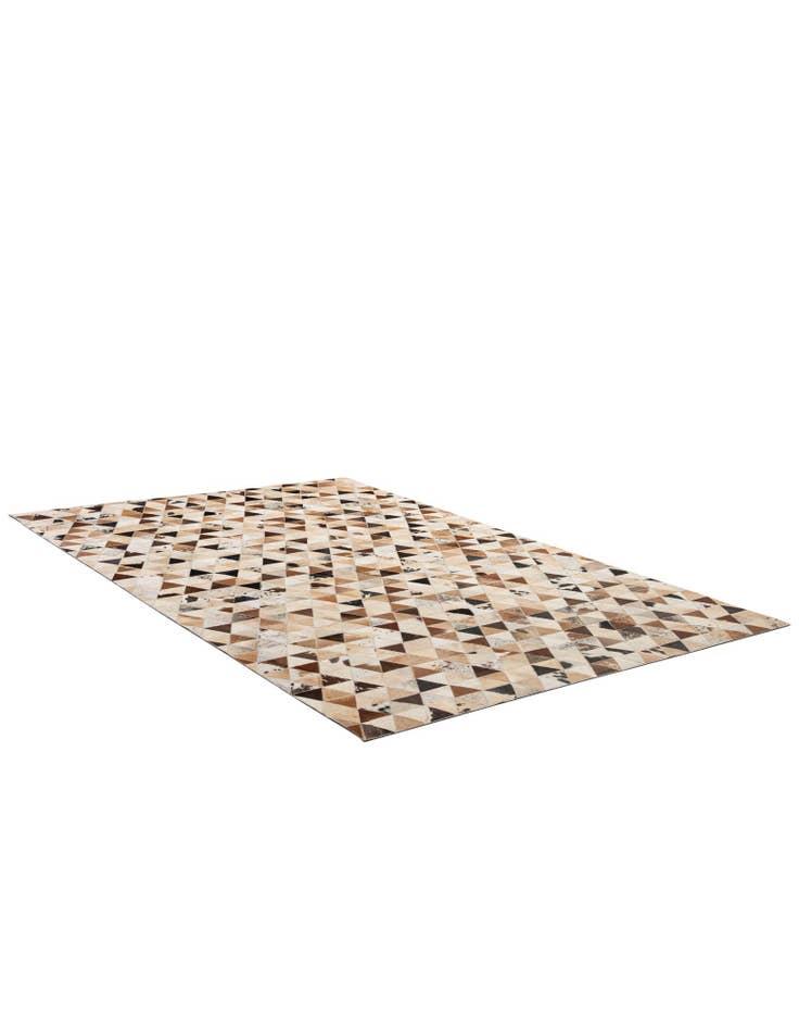 Detail image of 5' x 7' 11 Cowhide - Patchwork Rug