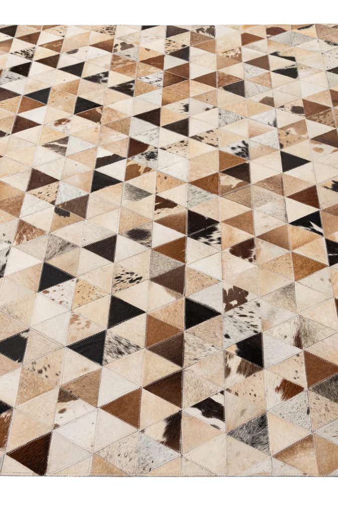 5' x 7' 11 Cowhide - Patchwork Rug