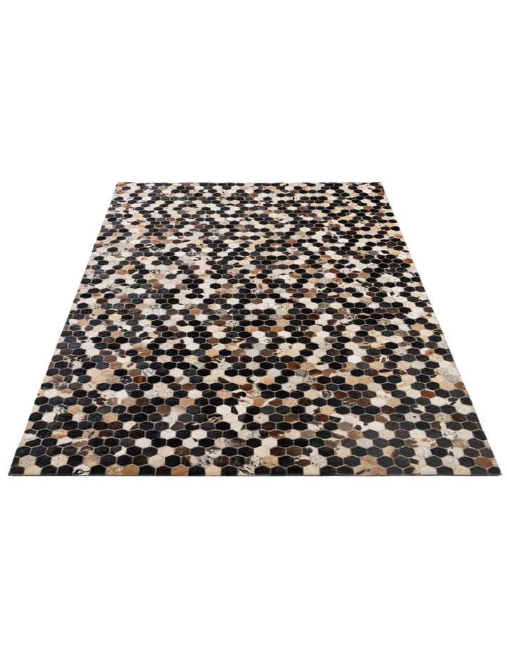 5' 1 x 7' 11 Cowhide - Patchwork Rug