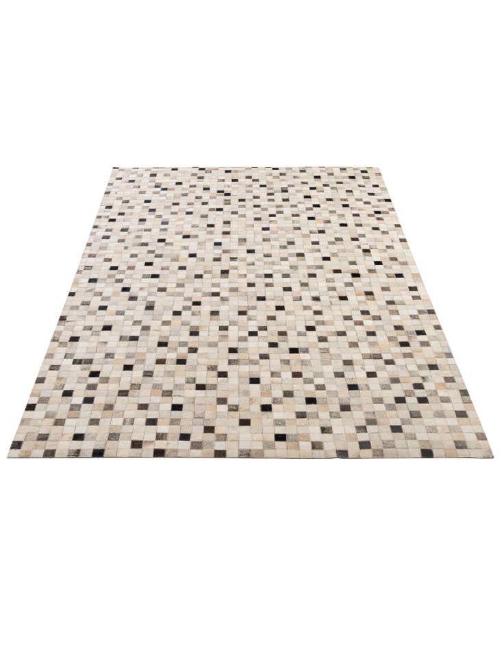 Detail image of 5' x 7' 11 Cowhide - Patchwork Rug