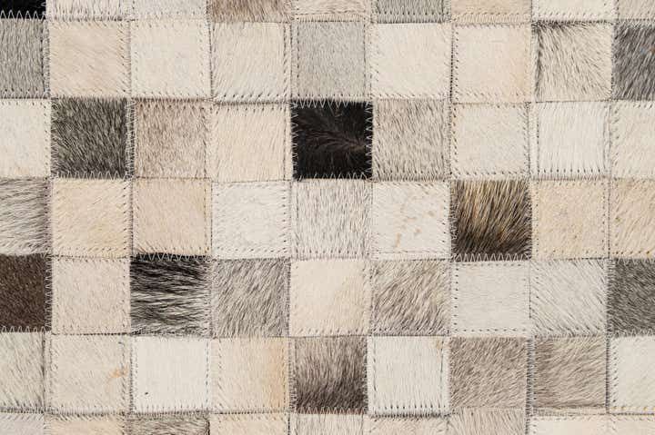 5' x 7' 11 Cowhide - Patchwork Rug
