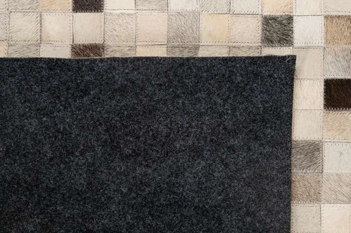 5' x 7' 11 Cowhide - Patchwork Rug