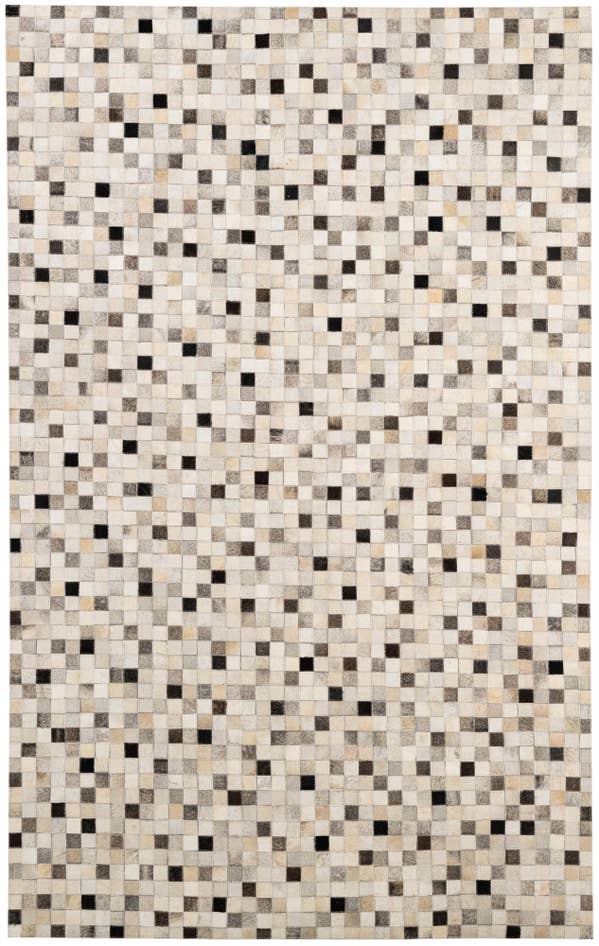 Detail image of 5' x 7' 11 Cowhide - Patchwork Rug