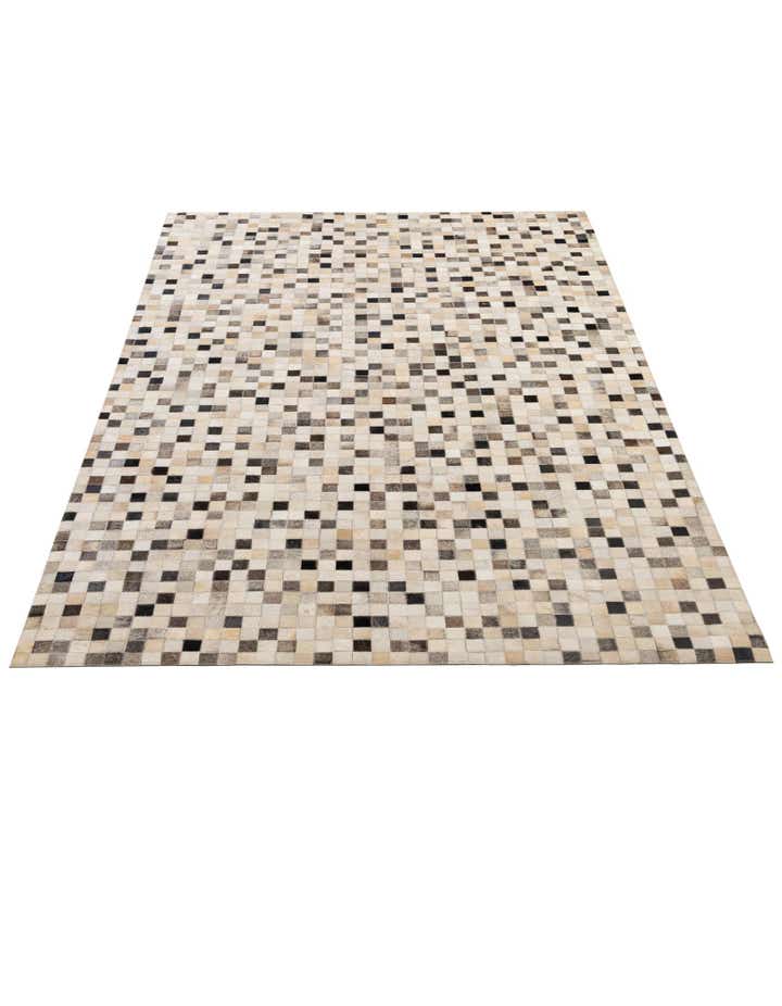 5' 1 x 7' 11 Cowhide - Patchwork Rug