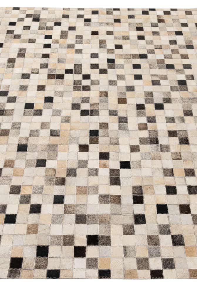 5' 1 x 7' 11 Cowhide - Patchwork Rug