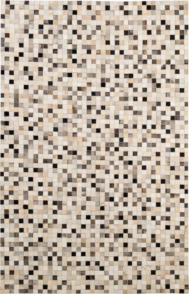 5' 1 x 7' 11 Cowhide - Patchwork Rug