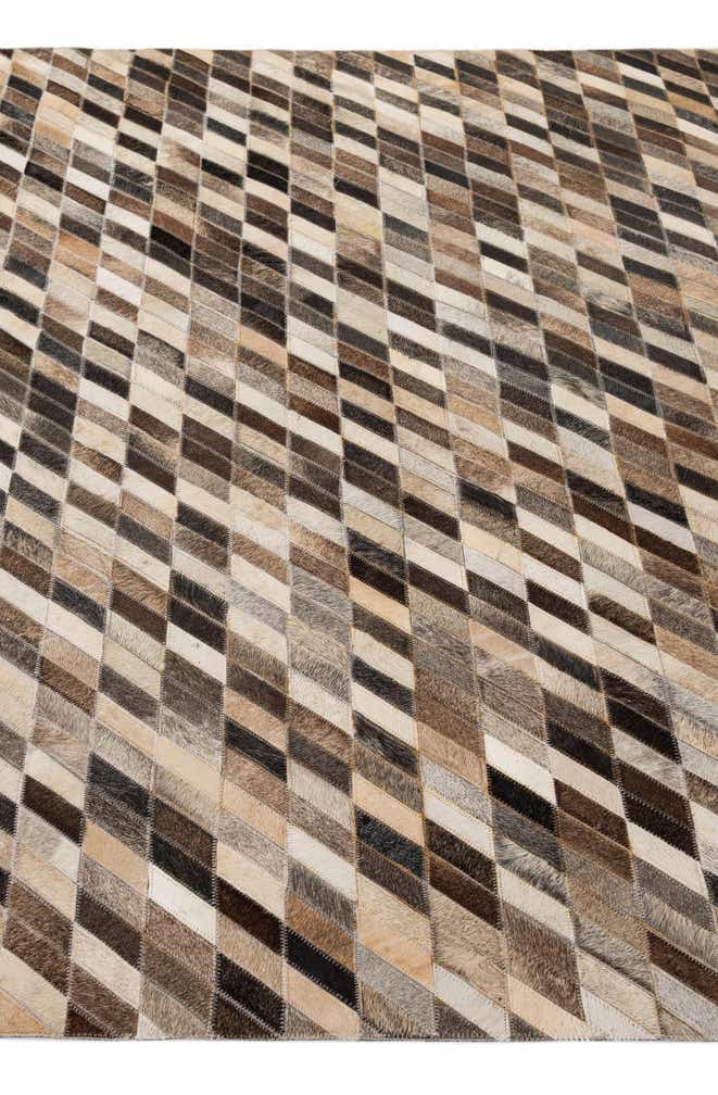 5' 1 x 7' 11 Cowhide - Patchwork Rug