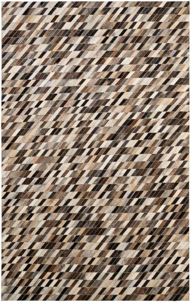 5' 1 x 7' 11 Cowhide - Patchwork Rug