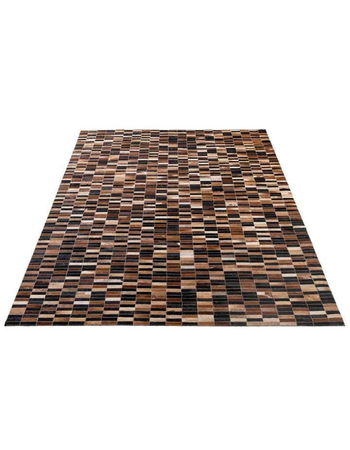 5' 3 x 7' 11 Cowhide - Patchwork Rug