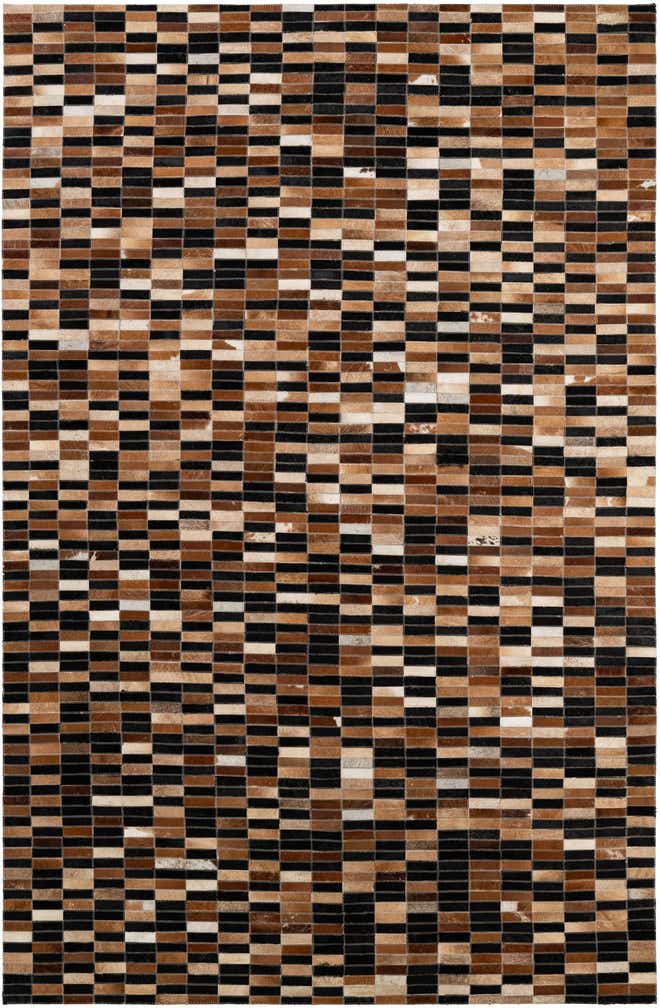 5' 3 x 7' 11 Cowhide - Patchwork Rug