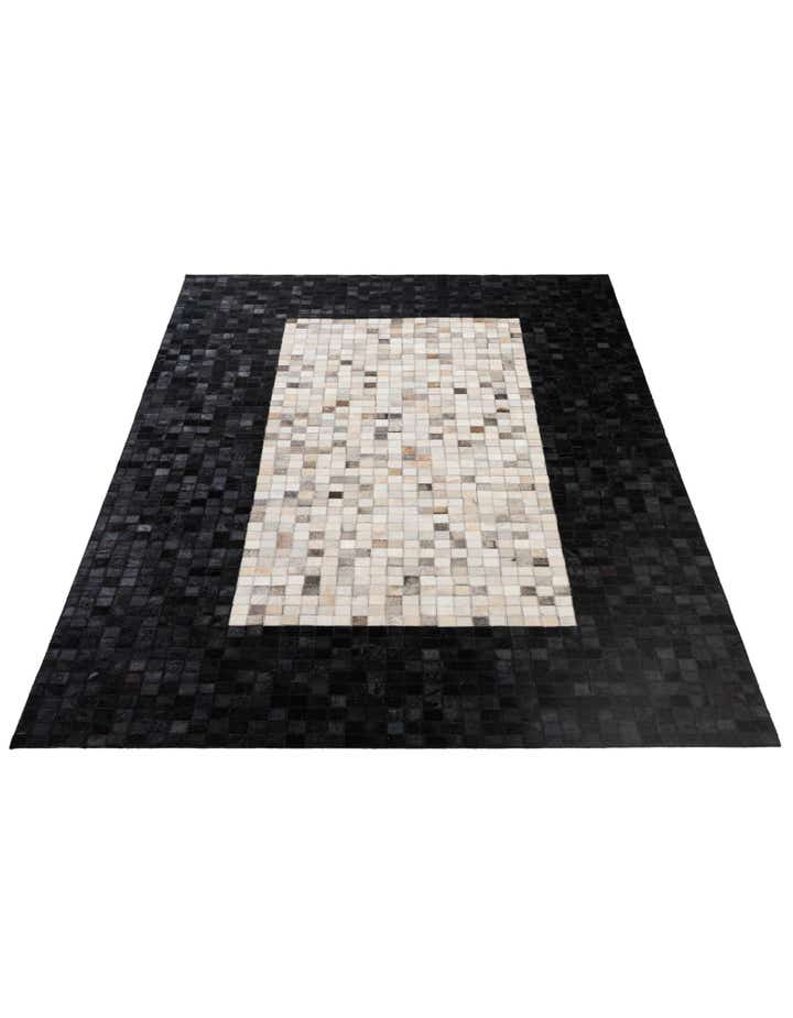 4' 11 x 7' 11 Cowhide - Patchwork Rug