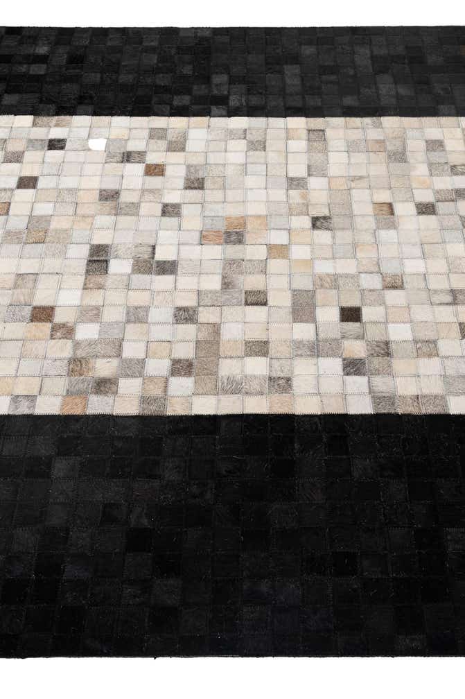 4' 11 x 7' 11 Cowhide - Patchwork Rug