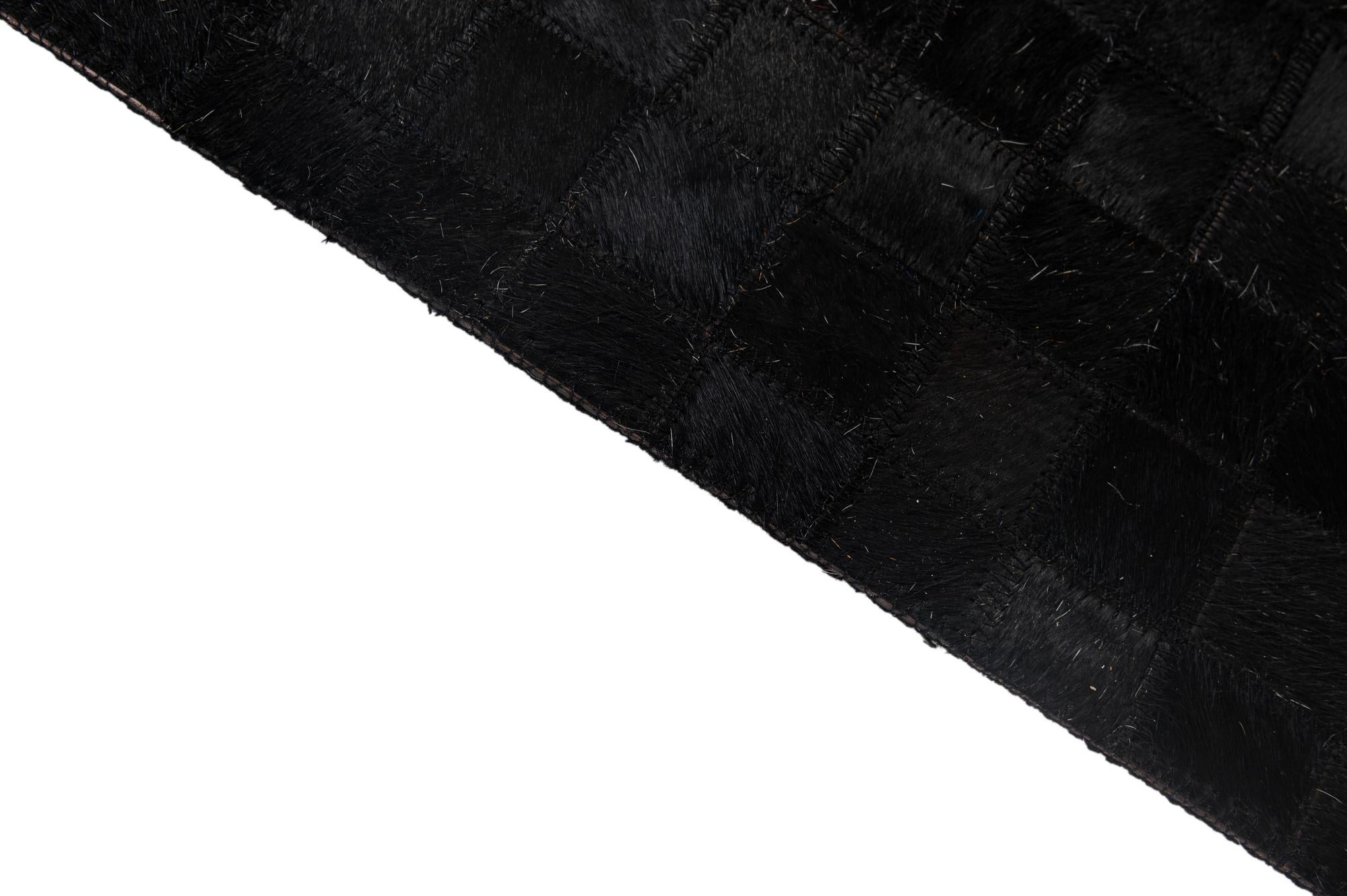 4' 11 x 7' 11 Cowhide - Patchwork Rug