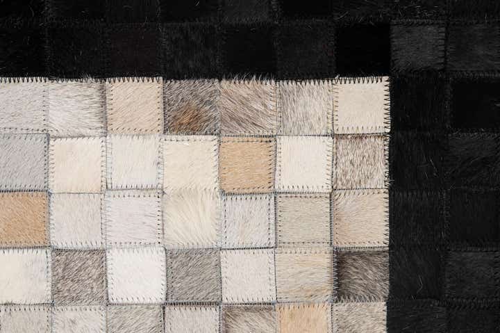4' 11 x 7' 11 Cowhide - Patchwork Rug
