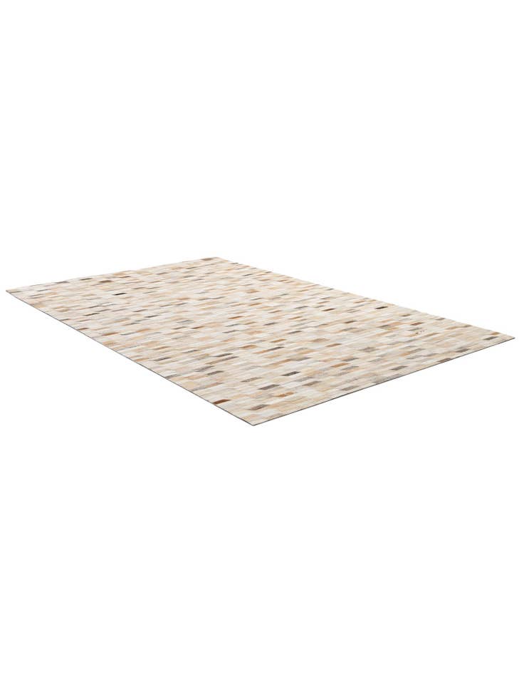 Detail image of 5' 1 x 8' 2 Cowhide - Patchwork Rug