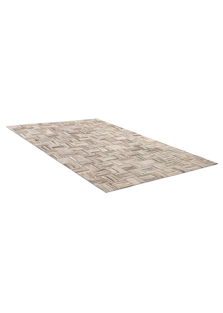 4' 11 x 7' 10 Cowhide - Patchwork Rug