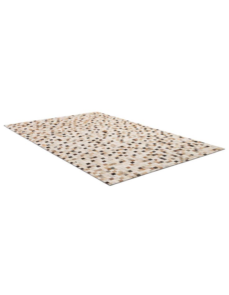 Detail image of 5' x 8' Cowhide - Patchwork Rug