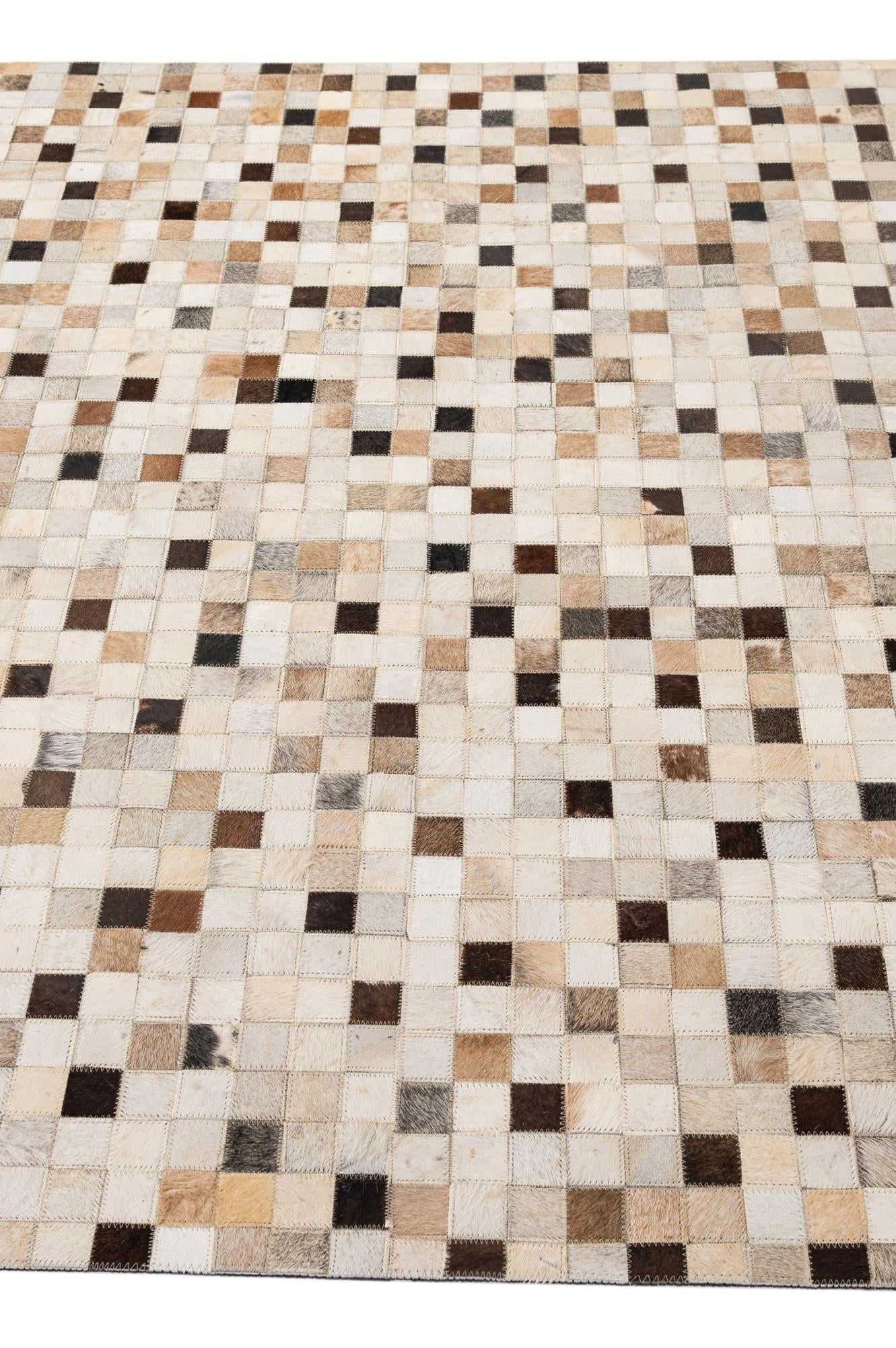 5' x 8' Cowhide - Patchwork Rug