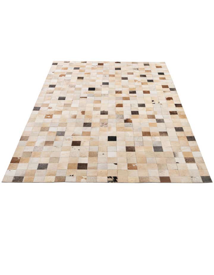5' 1 x 8' 1 Cowhide - Patchwork Rug