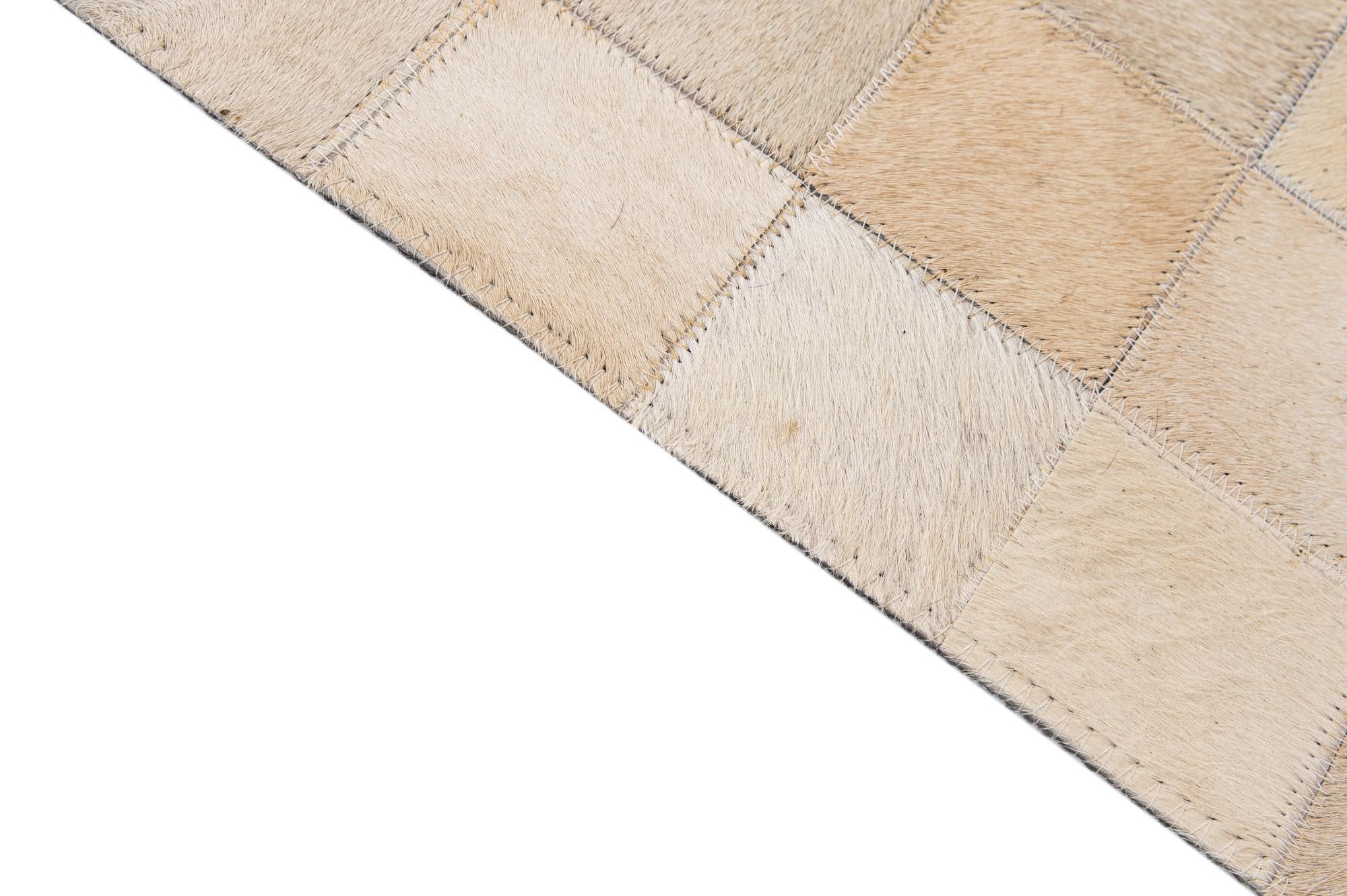5' 1 x 8' 1 Cowhide - Patchwork Rug