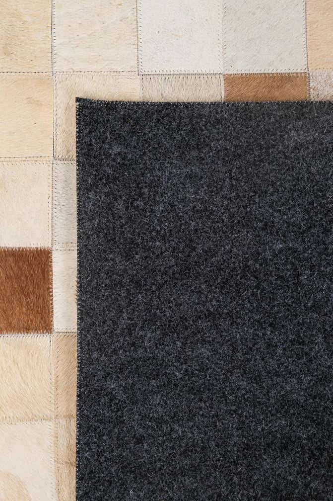 5' 1 x 8' 1 Cowhide - Patchwork Rug