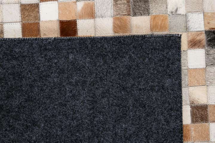 5' 1 x 8' 1 Cowhide - Patchwork Rug