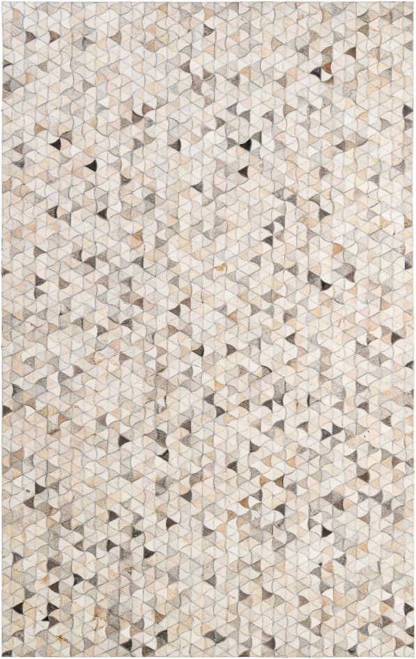 Detail image of 5' x 7' 11 Cowhide - Patchwork Rug