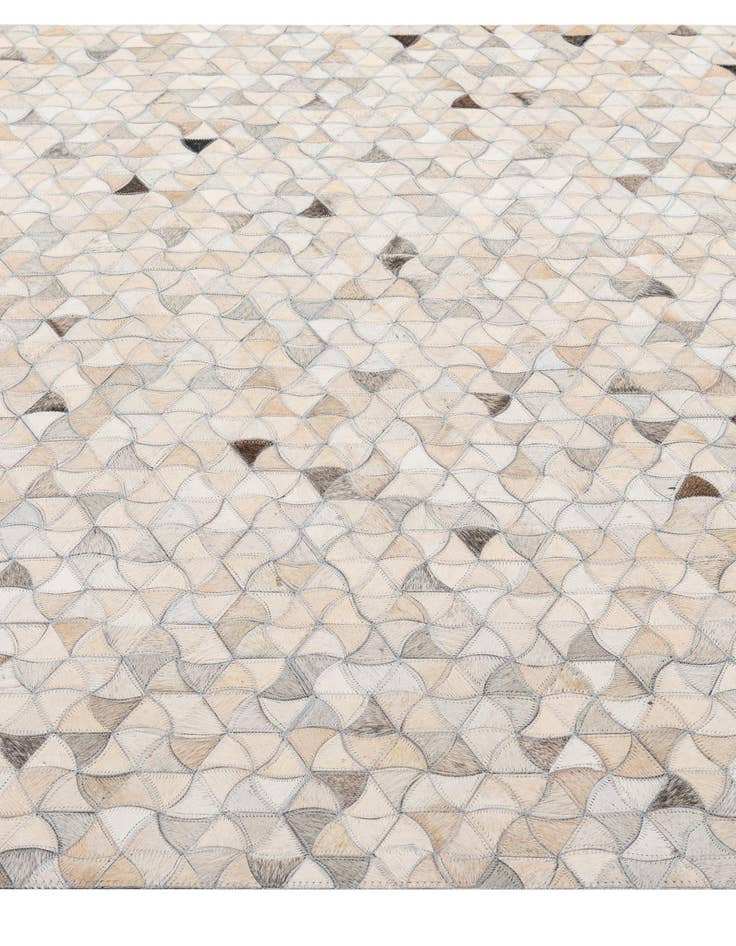 Detail image of 5' x 8' Cowhide - Patchwork Rug