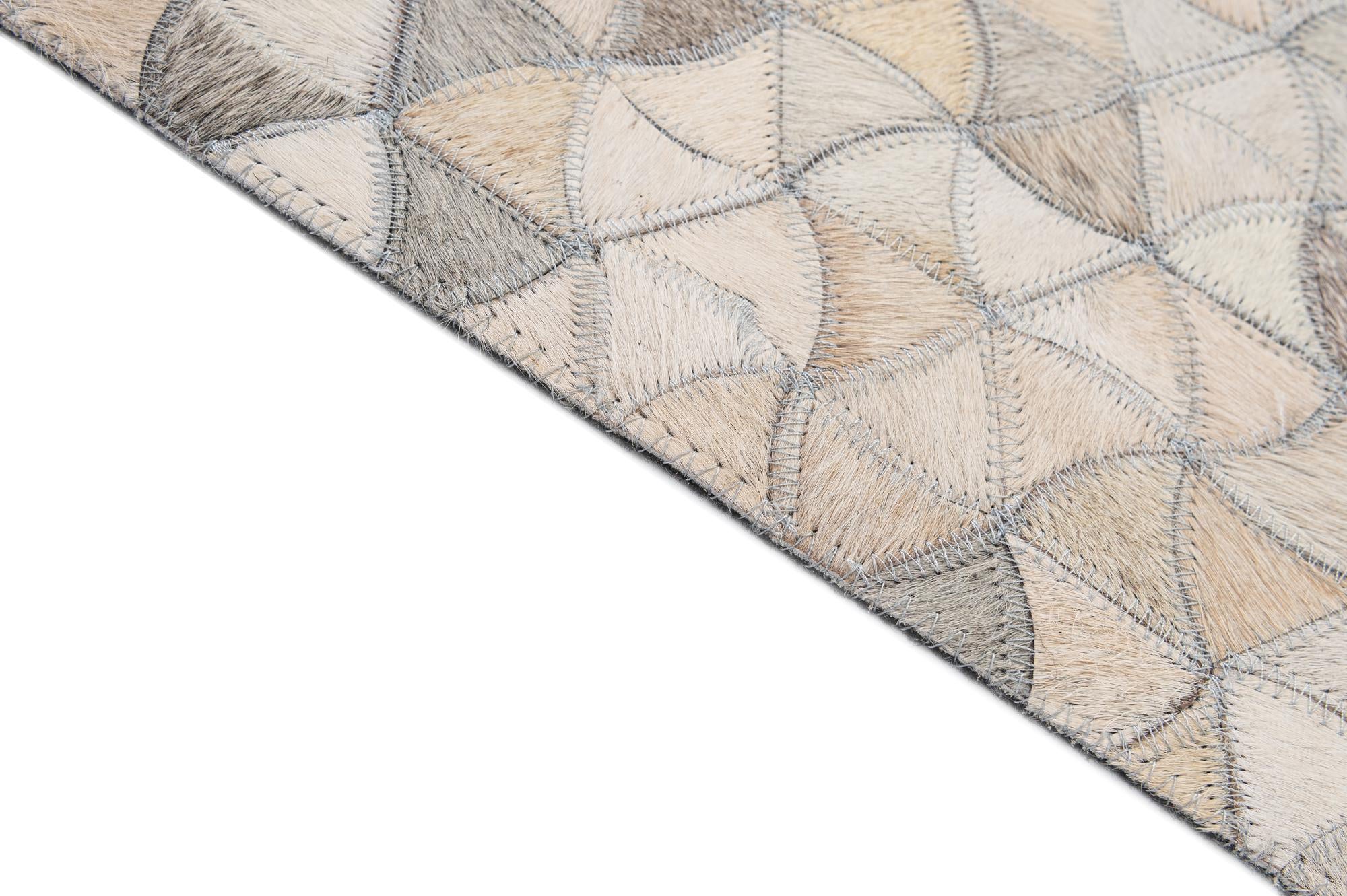 5' x 8' Cowhide - Patchwork Rug
