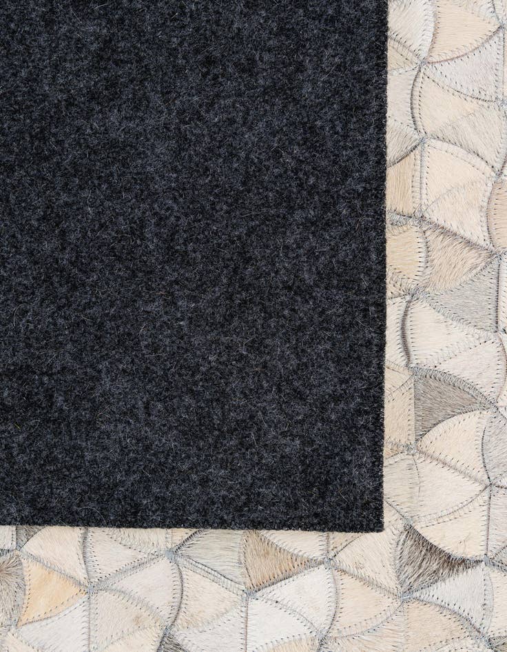 Detail image of 5' x 8' Cowhide - Patchwork Rug