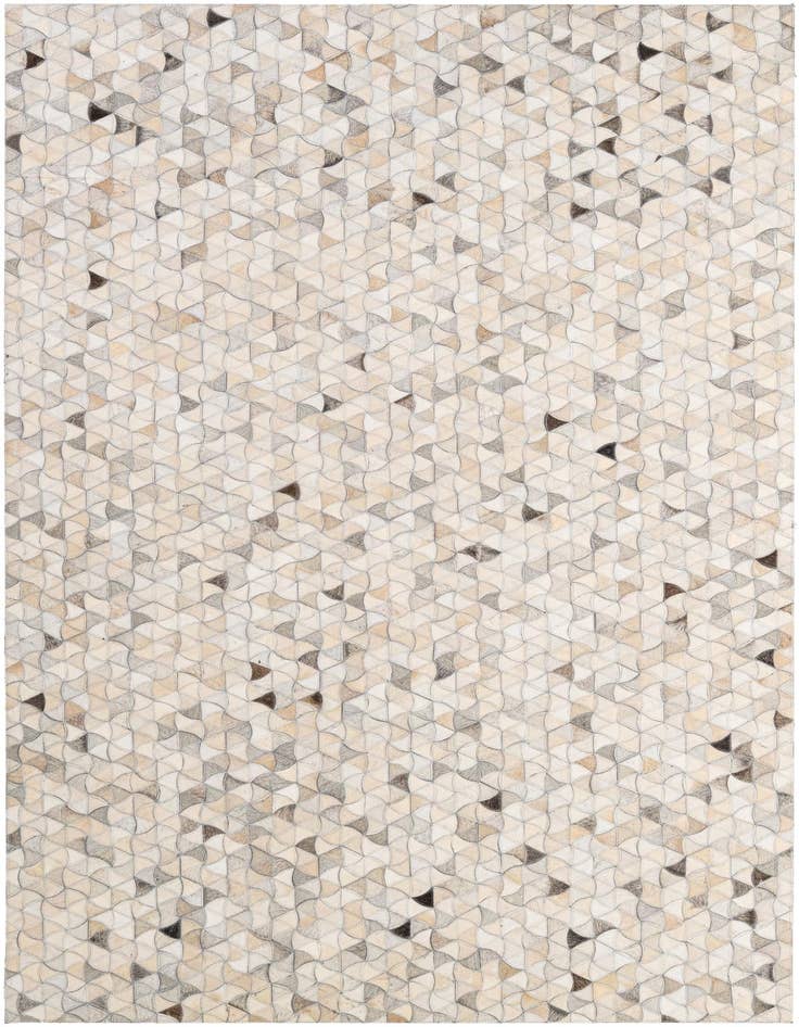 Detail image of 5' x 8' Cowhide - Patchwork Rug