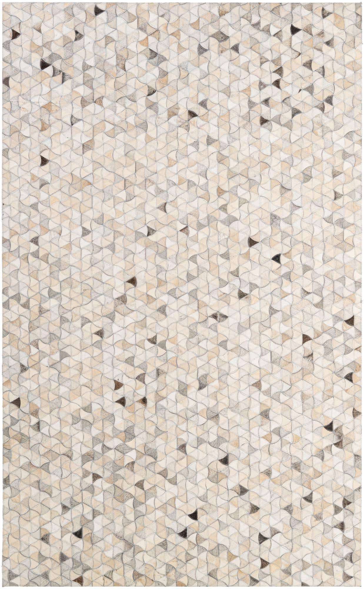 5' x 8' Cowhide - Patchwork Rug