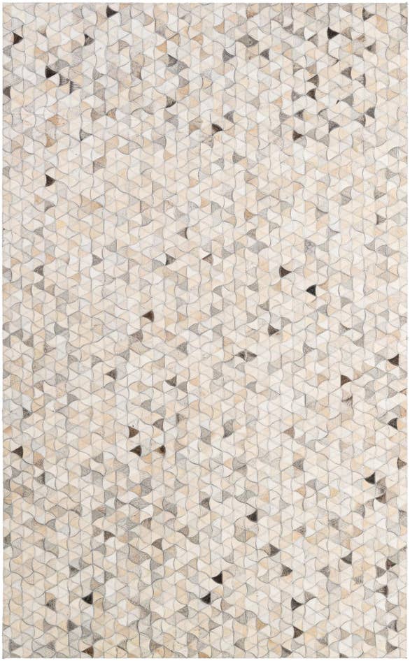 Detail image of 5' x 8' Cowhide - Patchwork Rug