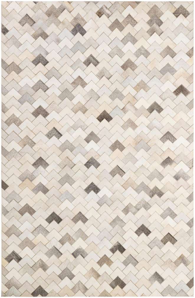 5' 2 x 8' Cowhide - Patchwork Rug
