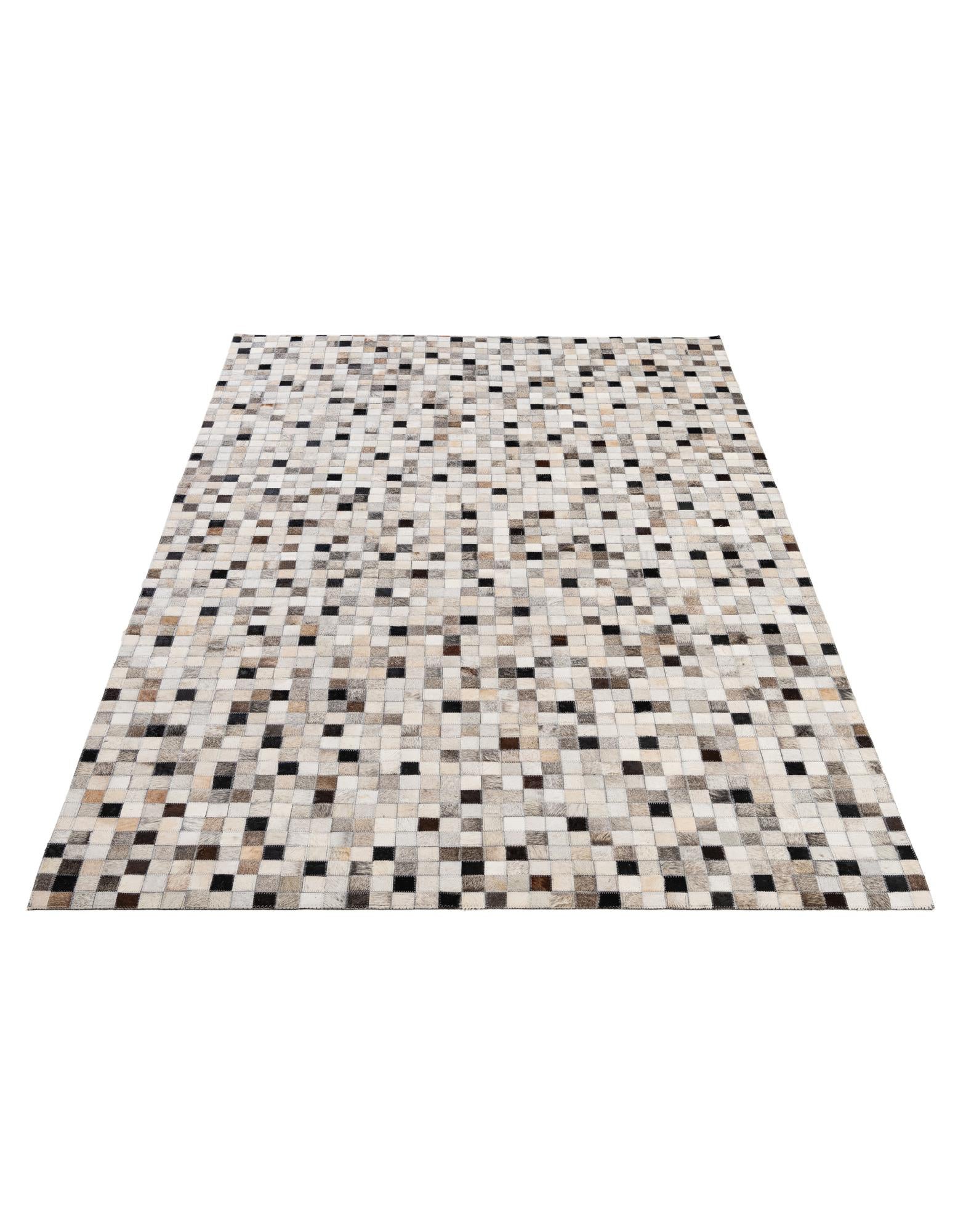 5' x 7' 11 Cowhide - Patchwork Rug