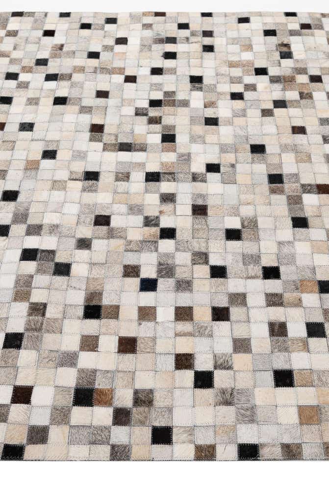 5' x 7' 11 Cowhide - Patchwork Rug